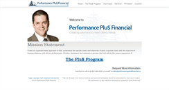 Desktop Screenshot of performanceplusfinancial.ca