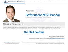 Tablet Screenshot of performanceplusfinancial.ca